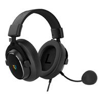 Esta es la imagen de audifonos gamer balam rush aviator expert ha777 / alambricos usb- 3. 5 mm / diadema / pc - disp. moviles - consola / microfono omnidireccional / iluminacion rgb / sonido estereo / negro / br-941143