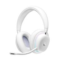 Esta es la imagen de audifonos gaming logitech g735 rgb inalambrico recargable tipo-c hasta 56hrs de uso blanco