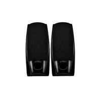 Esta es la imagen de bocinas acteck ax-2500 / alambrica / conector 3.5 mm / sonido estereo 2.0 / 3 w / negro / aubo-014