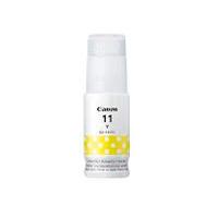 Esta es la imagen de botella de tinta canon gi-11y amarillo