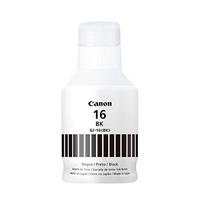 Esta es la imagen de botella de tinta canon gi-16 bk negra