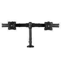 Esta es la imagen de brazo para escritorio de dos monitores - con barra horizontal - soporte de mordaza/ojal para escritorio - startech.com mod. armbarduog