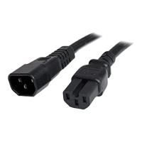 Esta es la imagen de cable 1.8m 14 awg adaptador jumper bridge iec c14 a iec c15 para servidor ups - startech.com mod. pxtc14c156