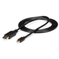 Esta es la imagen de cable adaptador de 1.8m de mini displayport 1.2 macho a dp macho - 4k - startech.com mod. mdp2dpmm6