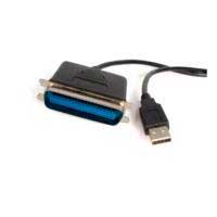 Esta es la imagen de cable adaptador de 1.8m para impresora paralelo centronics a usb a - startech.com mod. icusb1284