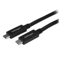 Esta es la imagen de cable de 1m usb-c a usb-c de carga - cable de carga 60w - cable usb tipo-c usbc usb 3.0 de 5gbps - startech.com mod. usb315cc1m