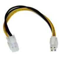 Esta es la imagen de cable de 20cm de extension alargador fuente alimentacion corriente tarjeta madre cpu atx12v 4 pines p4 - macho a hembra - startech.com mod. atxp4ext