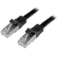Esta es la imagen de cable de 2m de red cat6 ethernet gigabit blindado sftp - negro - startech.com mod. n6spat2mbk