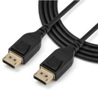 Esta es la imagen de cable de 2m displayport 1.4 - certificado vesa - 8k60hz - hbr3 - hdr - cable de pantallas dp a dp - cable displayport de 8k - startech.com mod. dp14mm2m