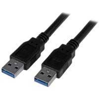 Esta es la imagen de cable de 3 metros usb 3.0 - cable usb tipo a a usb tipo a - usb 3.1 gen1 5gbps - startech.com mod. usb3saa3mbk