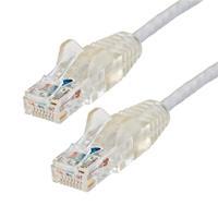 Esta es la imagen de cable de 30cm de red ethernet cat6 delgado sin enganches - cable de red snagless - gris - startech.com mod. n6pat1grs