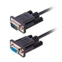 Esta es la imagen de cable de 3m serial rs232 para modem nulo