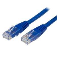 Esta es la imagen de cable de 91cm azul de red categora cat6 utp rj45 gigabit ethernet certificado etl - patch moldeado - startech.com mod. c6patch3bl