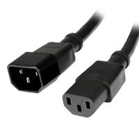 cable de corriente de 1.8m de extension - c14 a c13 - 14 awg - 15a 125v - cable extensor - startech.com mod. pxt100146 Esta es la imagen de cable de corriente de 1.8m de extension - c14 a c13 - 14 awg - 15a 125v - cable extensor - startech.com mod. pxt100146