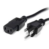 Esta es la imagen de cable de corriente de 3.6m de alimentacion para computadora - nema 5-15p a c13 - 18awg - 10a 125v - startech.com mod. pxt10112