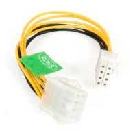 Esta es la imagen de cable de extensin de 20cm de 8 pines eps de alimentacin para fuente de poder atx - startech.com mod. eps8ext