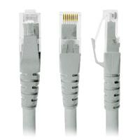 Esta es la imagen de cable de red rj45 brobotix cat 6 con bota 3.0 mts (10ft) gris
