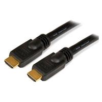 Esta es la imagen de cable hdmi de 10m de alta velocidad - 2x hdmi macho - negro - ultra hd 4k x 2k - startech.com mod. hdmm10m