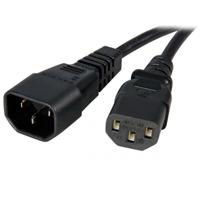 Esta es la imagen de cable hp 2.0m 10a c13-c14 blk jpr cord