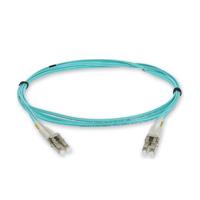 Esta es la imagen de cable hp fibra optica multimodo om3 lc/lc fc 2m
