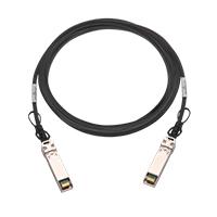 Esta es la imagen de cable qnap cab-dac30m-sfpp cable de fibra óptica 3.0 metros twinaxial sfp+ 10gbe dac negro