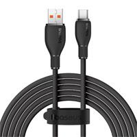 Esta es la imagen de cable usb a tipo c 6a baseus 2 mts