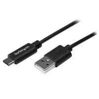 Esta es la imagen de cable usb-c a usb-a de 2m - usb 2.0 - macho a macho - usb type-c - usbc - startech.com mod. usb2ac2m