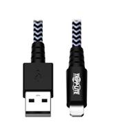 Esta es la imagen de cable usb tripp-lite m100-006-hd cable de sincronización y carga usb a a lightning para servicio pesado