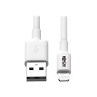 Esta es la imagen de cable usb tripp-lite m100-006-wh cable de sincronización y carga usb a a lightning