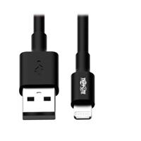 Esta es la imagen de cable usb tripp-lite m100-010-bk cable de sincronización y carga usb a a lightning