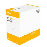 Esta es la imagen de cable utp/dahua/dh-pfm920-5eu/bobina de cable utp para exterior cat5e/ 100 cobre/ 305 metros/ color negro/ cubierta exterior mdpe/ cumple con estandares ansi/tia 568-c.2/ retardante de llama/ rohs/