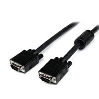 Esta es la imagen de cable vga de 1.8m - db15 macho - db15 macho - extensor negro - startech.com mod. mxt101mmhq