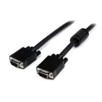 Esta es la imagen de cable vga de 4.5m coaxial de video de alta resolucion para pantalla de computadora - 2x hd15 macho - negro - startech.com mod. mxt105mmhq