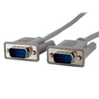 Esta es la imagen de cable vga de video 1.8m para pantalla - hd15 macho a macho - gris - startech.com mod. mxt101mm