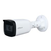 Esta es la imagen de camara analoga/ dahua/ hac-b3a51n-z-2712-s2/ bullet de 5 mp/ lente motorizado de 2.7 a 12 mm/ ir de 40 mts/ ip67/ cvi/cvbs/ahd/tvi
