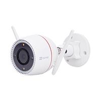 Esta es la imagen de camara bala ip 3mp wifi ezviz / audio de dos vias / vision nocturna en color / sirena / estrobo / deteccion de movimiento / notificacion push / ranura para memoria / uso en exterior