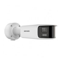 Esta es la imagen de camara bala ip panoramica hikvision ds-2cd3t87g2p-lsu/sl(c) 8 megapixel / 180° / lente 4 mm / imagen a color 24/7 / poe / wdr 130° / ip67 / acusense / protección activa (luz estroboscópica y alarma a