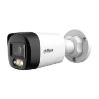 Esta es la imagen de camara hdcvi plus/ dahua/ dh-hac-hfw1200rl-il-t/ bullet de 2 mp/ audio bidireccional/ iluminacion dual inteligente hasta 30m/ lente de 2.8mm apertura de 111/ policarbonato