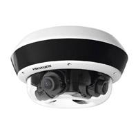 Esta es la imagen de camara panovu series / vista panorámica 360º / hikvision ds2cd6d44g1izs 4 lentes mot. 2.8 a 8 mm (5 megapixel por lente) / 20 megapixel en total / darkfighter / exterior ip67 / ik10 / hi-poe / wdr /