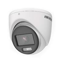 Esta es la imagen de camara turret turbohd 2 megapixeles hikvision ds-2ce70df0t-mf  imagen a color 24/7 / lente 2.8 mm / metal / luz blanca 20 mts / exterior ip67 / tvi-ahd-cvi-cvbs / dwdr