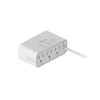 Esta es la imagen de cargador acteck energon mate ce676 / extensin de escritorio / 2 x usb / 2 x tipo c / 3 x contactos / supresor de picos / blanco / indicador led / resistente al fuego / 1.85 m / ac-936521