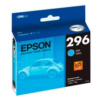 Esta es la imagen de cartucho epson modelo 296 cyan