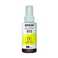 Esta es la imagen de cartucho epson modelo 673 amarillo