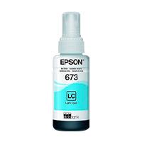 Esta es la imagen de cartucho epson modelo 673 cyan light