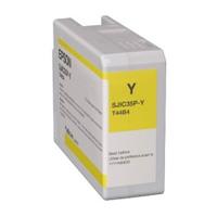 Esta es la imagen de cartucho epson modelo sjic41p amarillo
