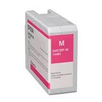 Esta es la imagen de cartucho epson modelo sjic41p magenta