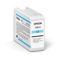 Esta es la imagen de cartucho epson modelo t46y cyan light