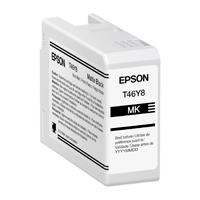 Esta es la imagen de cartucho epson modelo t46y negro mate