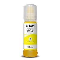 Esta es la imagen de cartucho epson modelo t524 amarillo