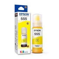Esta es la imagen de cartucho epson modelo t555 amarillo